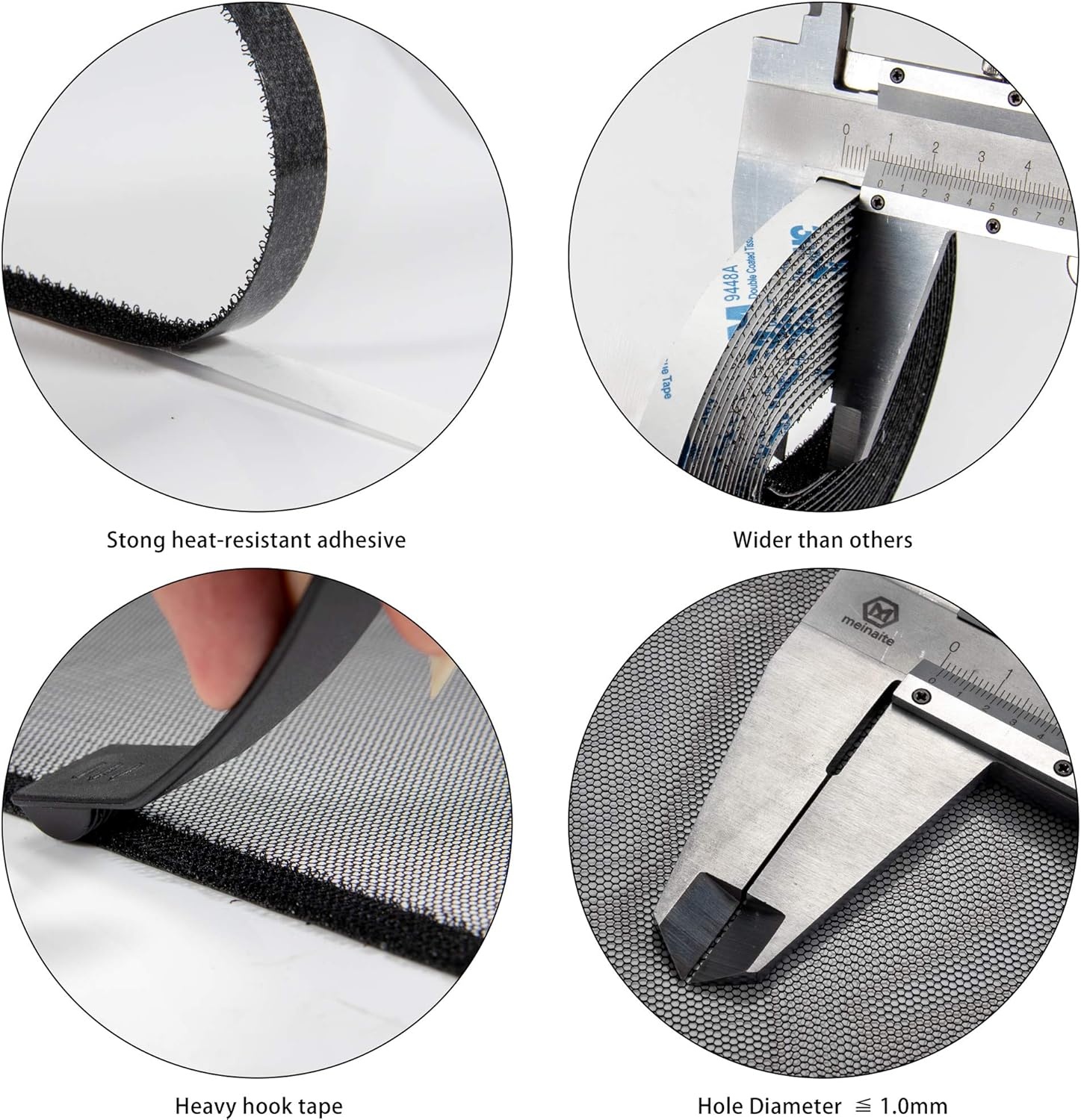 Horrengaas Gordijn Zwart 130x150 cm (23% Korting)