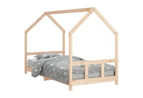 vidaXL Kinderbedframe Grenenhout 90x200 cm - 36% Korting!