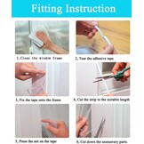 Horrengaas Gordijn Zwart 130x150 cm (23% Korting)