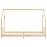 vidaXL Kinderbedframe Grenenhout 90x200 cm - 30% Korting!
