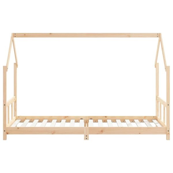 vidaXL Kinderbedframe Grenenhout 90x200 cm - 30% Korting!