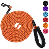 Hondenlijn Reflecterend Nylon Oranje 3m - 24% Korting!