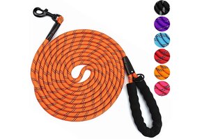 Hondenlijn Reflecterend Nylon Oranje 3m - 24% Korting!