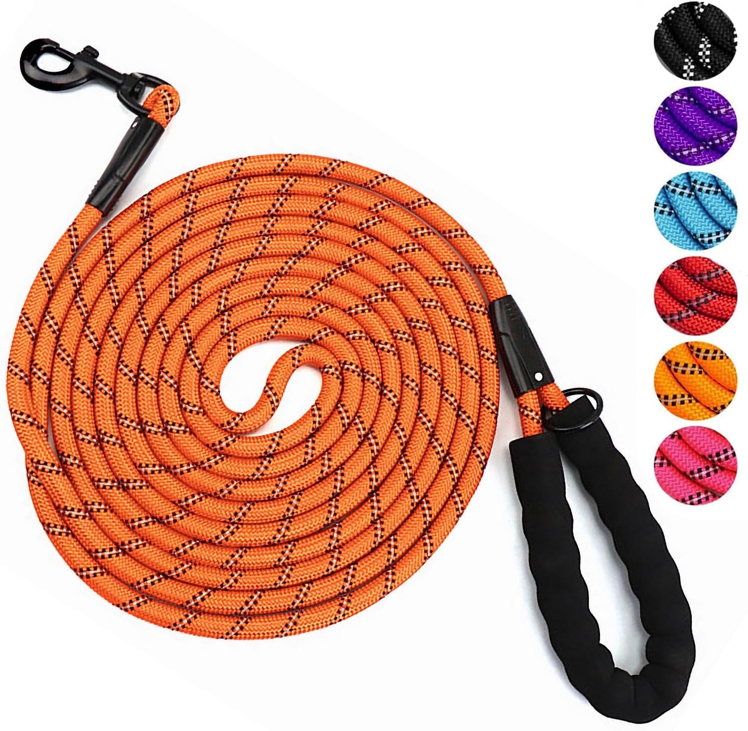 Hondenlijn Reflecterend Nylon Oranje 3m - 24% Korting!