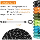 Hondenlijn Reflecterend Nylon Oranje 3m - 24% Korting!