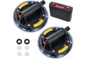 2x Vacuüm Glaslifter (200kg) + Gereedschapskist - 29% Korting!