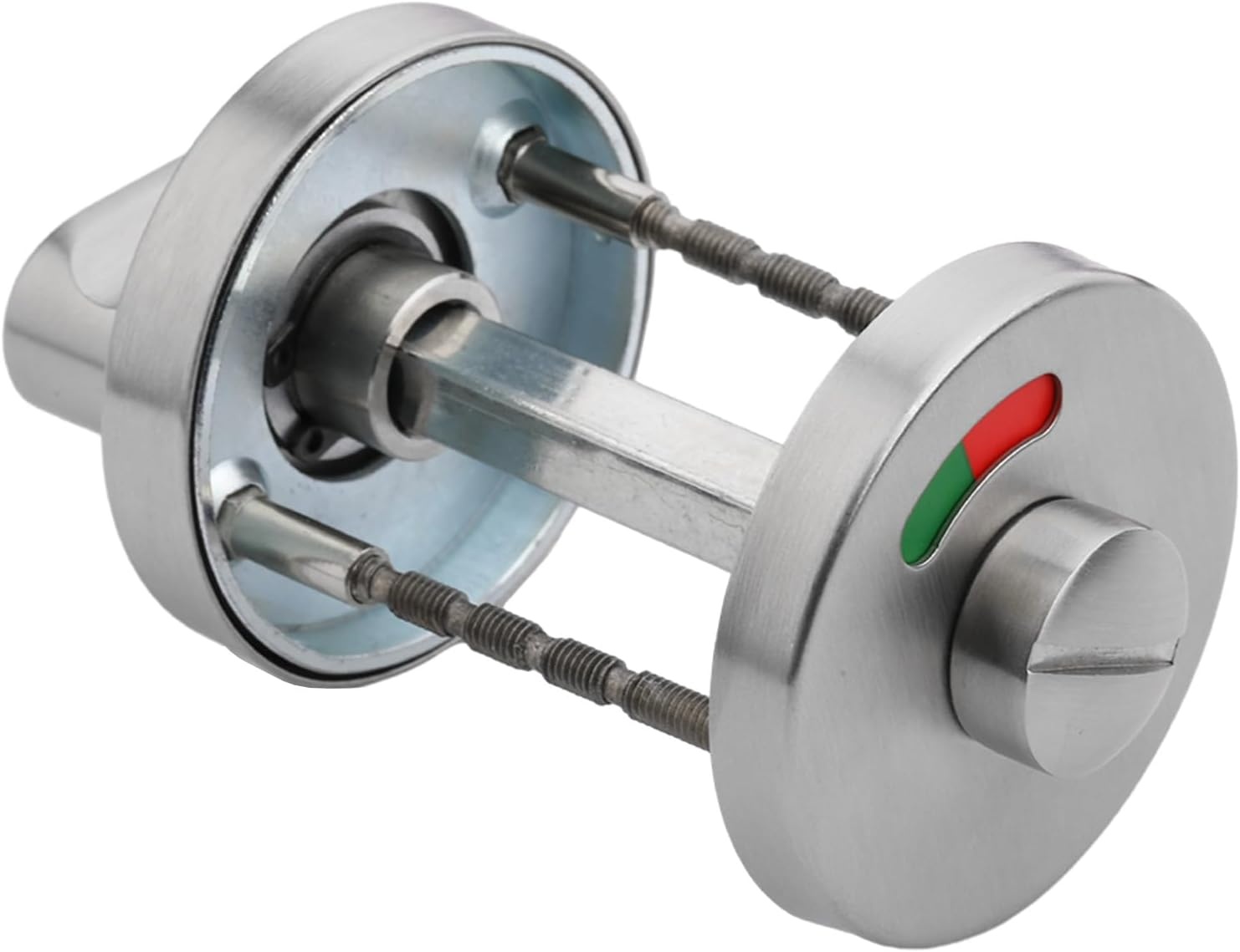 WC-Rozet RVS | Vrij/Bezet Indicator Gesatineerd | 27% Korting