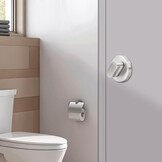 WC-Rozet RVS | Vrij/Bezet Indicator Gesatineerd | 27% Korting