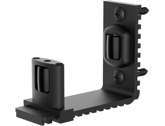 Schuifdeur Vloergeleiding Zwart - 26% Korting