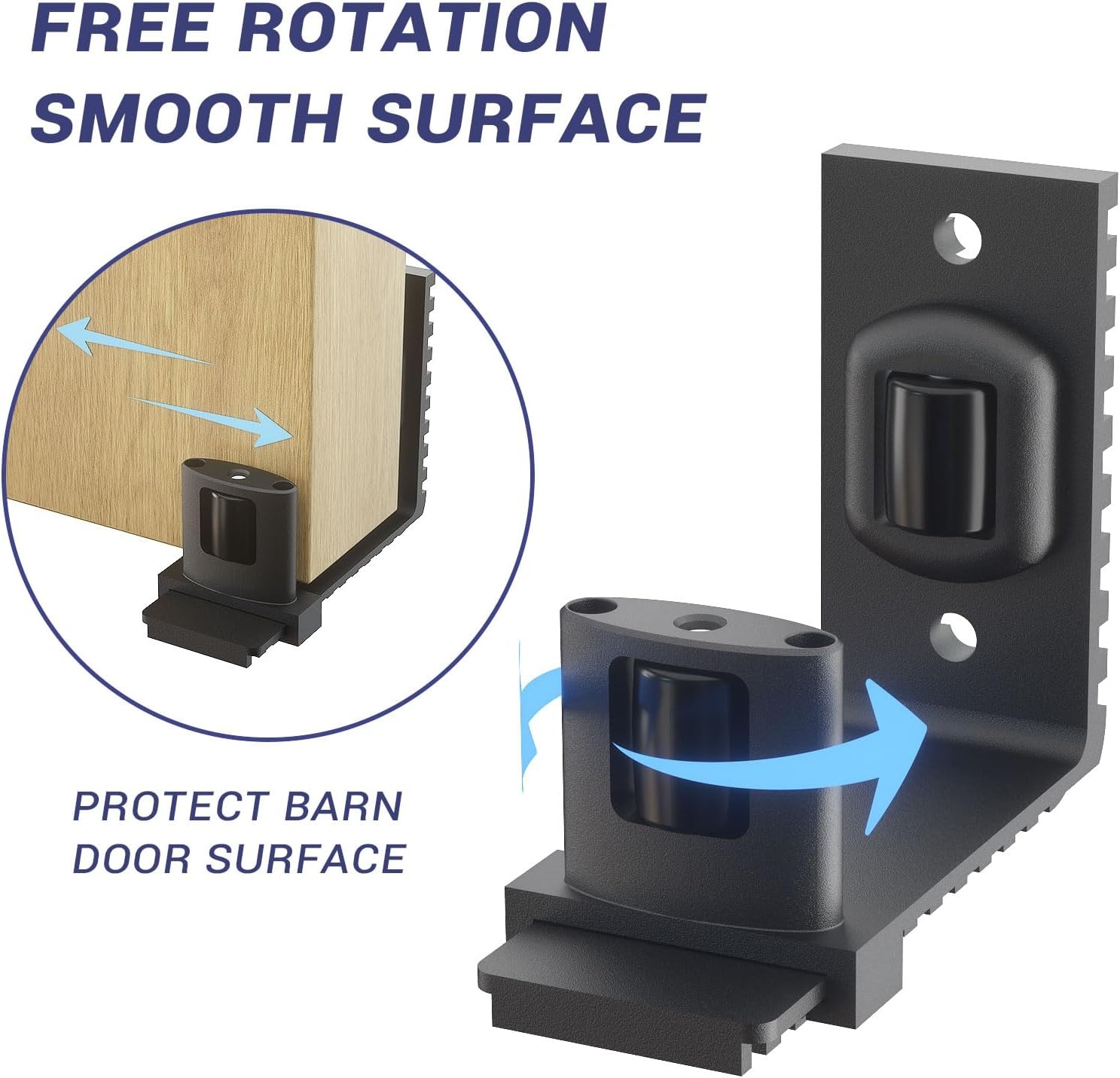 Schuifdeur Vloergeleiding Zwart - 26% Korting