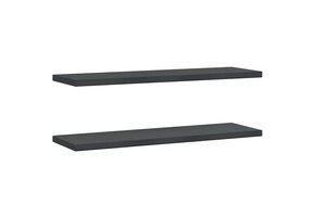 VidaXL Wandschappen Zwart (100x30 cm) - 41% Korting