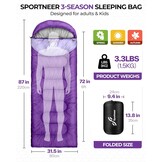 Waterdichte 3-seizoenen Slaapzak (221x80cm) - 28% Korting!