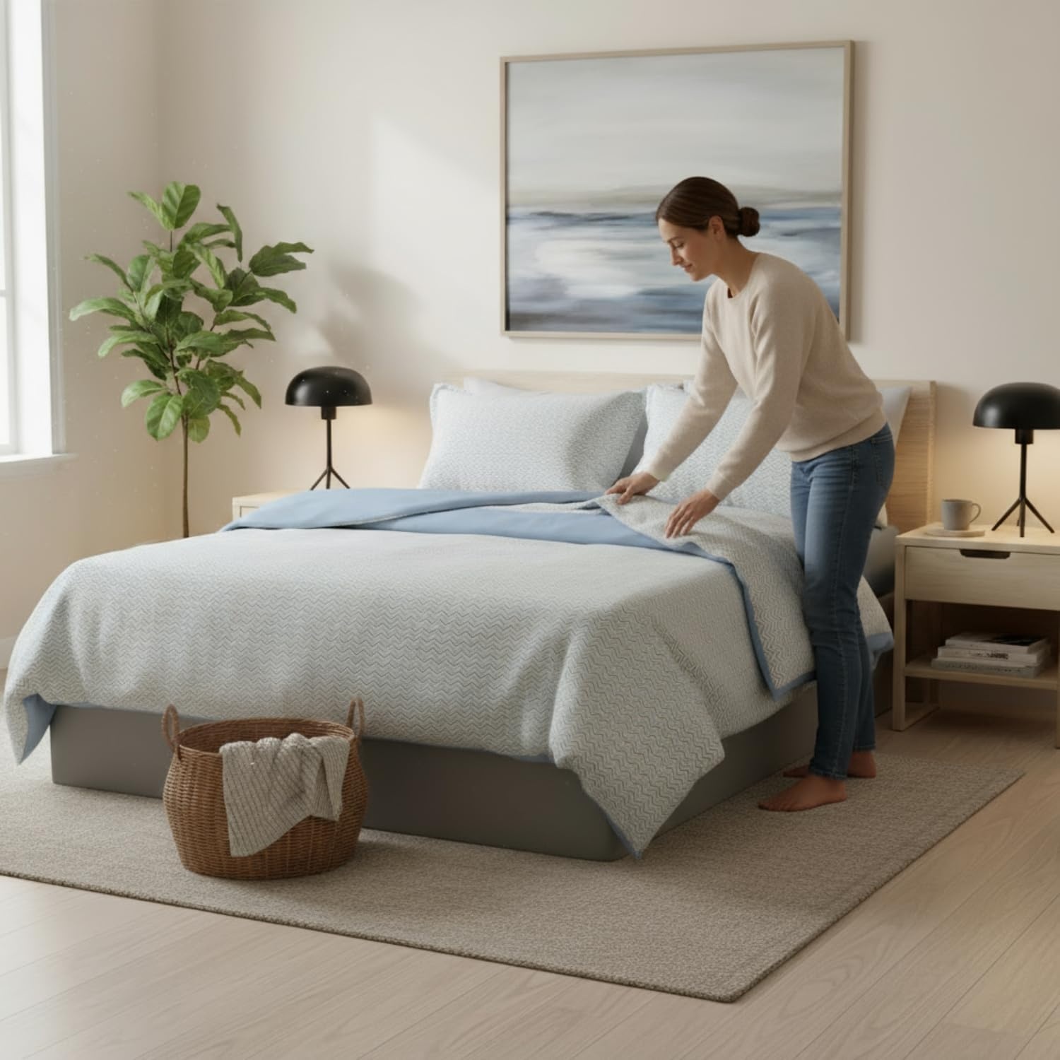 Warm Fleece Beddengoed Set Tweepersoons (28% Korting!)