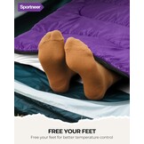 Waterdichte 3-seizoenen Slaapzak (221x80cm) - 28% Korting!