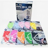 Gekleurde FFP2 Mondmaskers (50 stuks) - 28% Korting