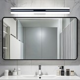 Zwarte LED Spiegelverlichting 60cm - 29% Korting