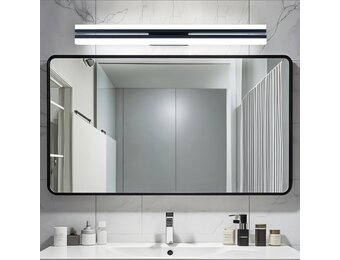 Zwarte LED Spiegelverlichting 60cm - 29% Korting