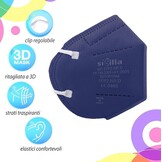 Gekleurde FFP2 Mondmaskers (50 stuks) - 28% Korting