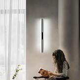 Zwarte LED Spiegelverlichting 60cm - 29% Korting