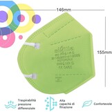 Gekleurde FFP2 Mondmaskers (50 stuks) - 28% Korting