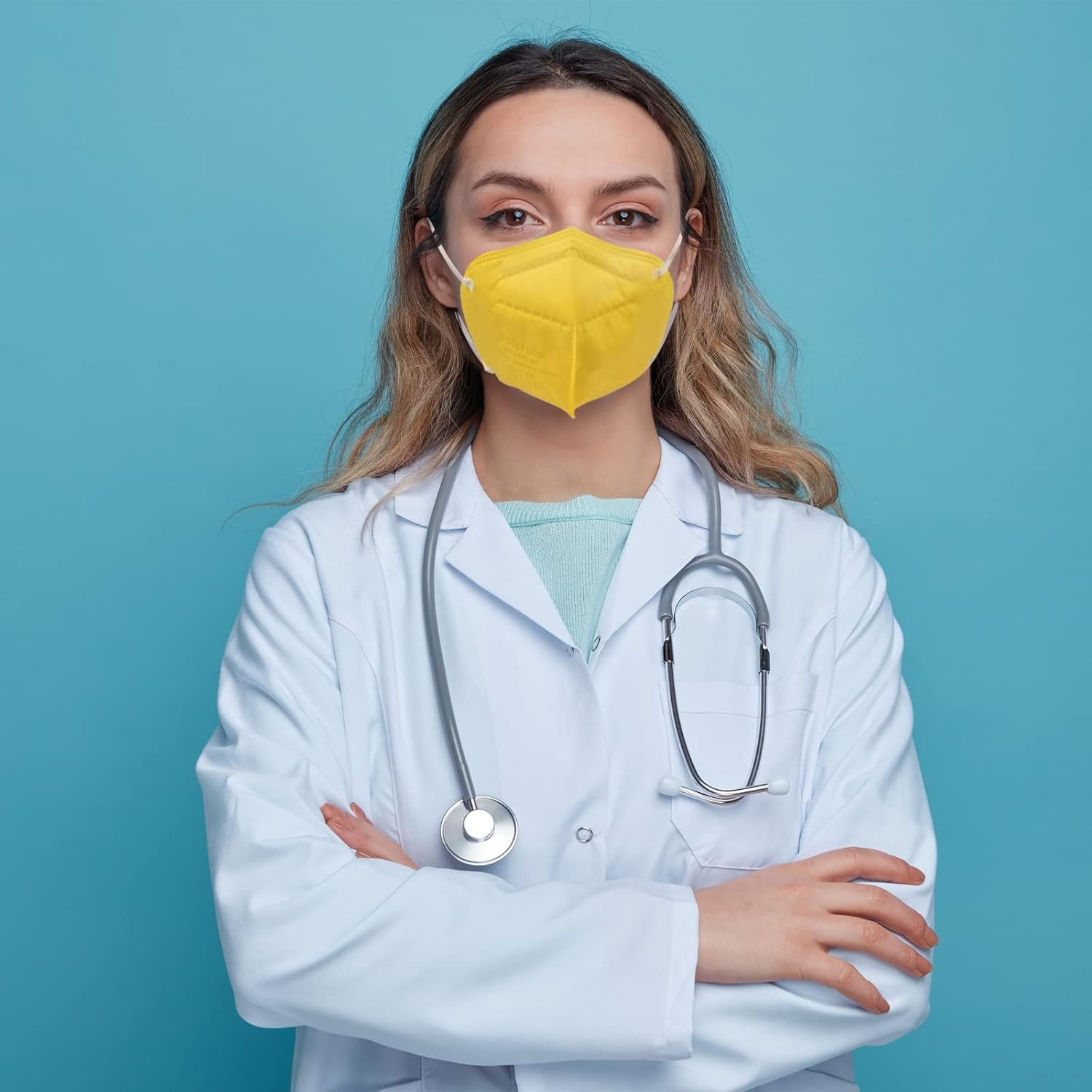 Gekleurde FFP2 Mondmaskers (50 stuks) - 28% Korting