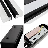 Zwarte LED Spiegelverlichting 60cm - 29% Korting