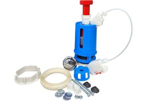 Waterbesparend Toilet Spoelmechanisme 3/6L Chroom - 32% Korting!