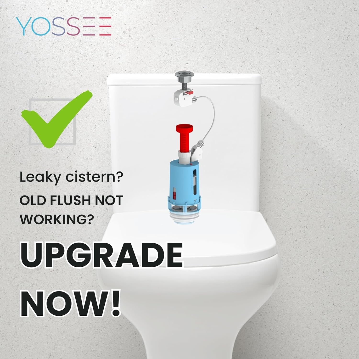 Waterbesparend Toilet Spoelmechanisme 3/6L Chroom - 32% Korting!