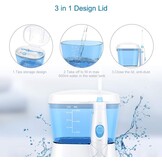 Elektrische Monddouche Wit - 10 Drukniveaus, 8 Opzetstukken - 28% Korting!