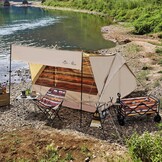 2-persoons Katoenen Tent met 35% Korting