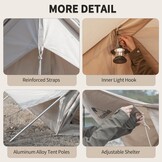 2-persoons Katoenen Tent met 35% Korting