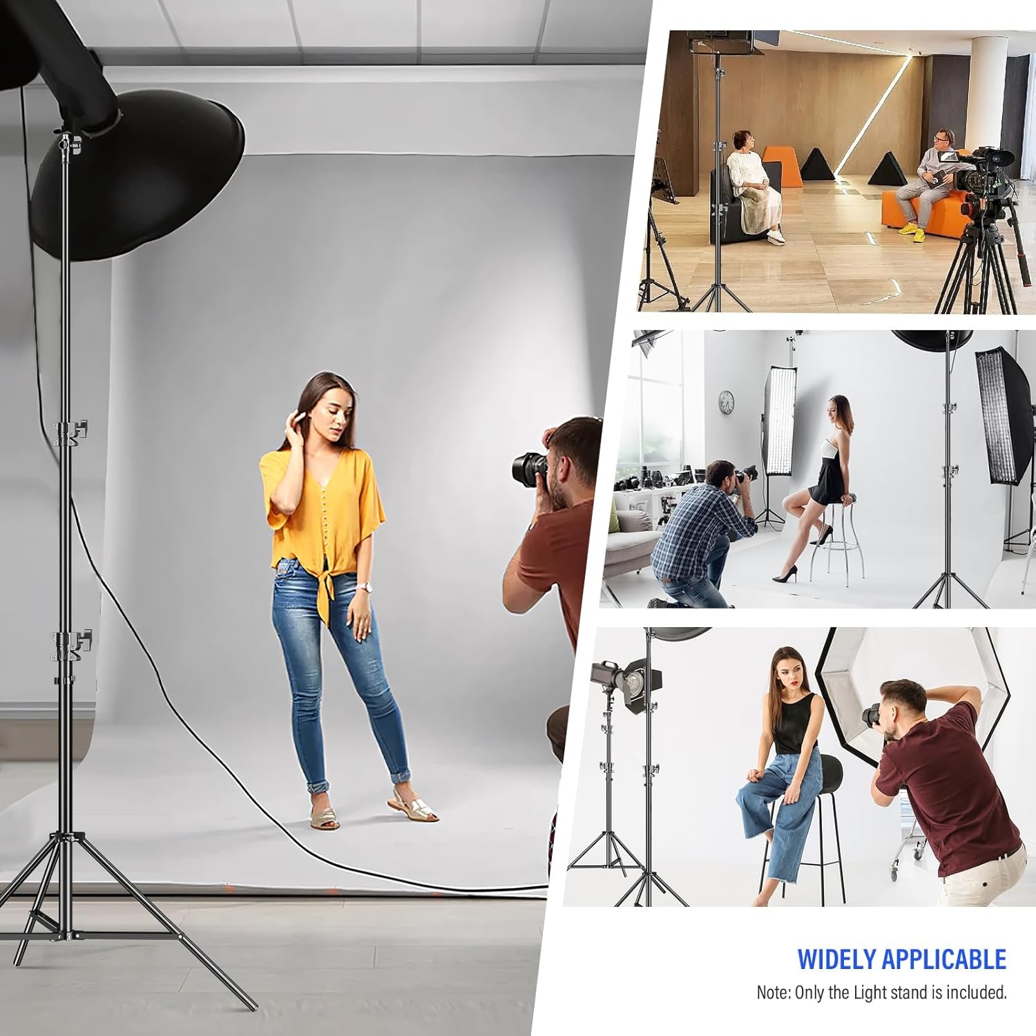 Lichtstatief 290 cm, 15 kg, Luchtgedempt, 34% Korting