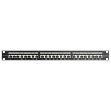 CAT7 Patchpaneel 24 Poorten Afgeschermd 19" Rack - 10 Gbps