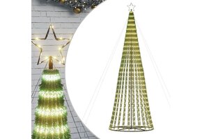 vidaXL LED-kerstboom 300cm Warm Wit (76% Korting)