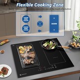 Inductiekookplaat 4 zones - 47% Korting!