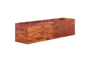 Verhoogde Plantenbak Acaciahout (200x50x50cm) - 41% Korting!