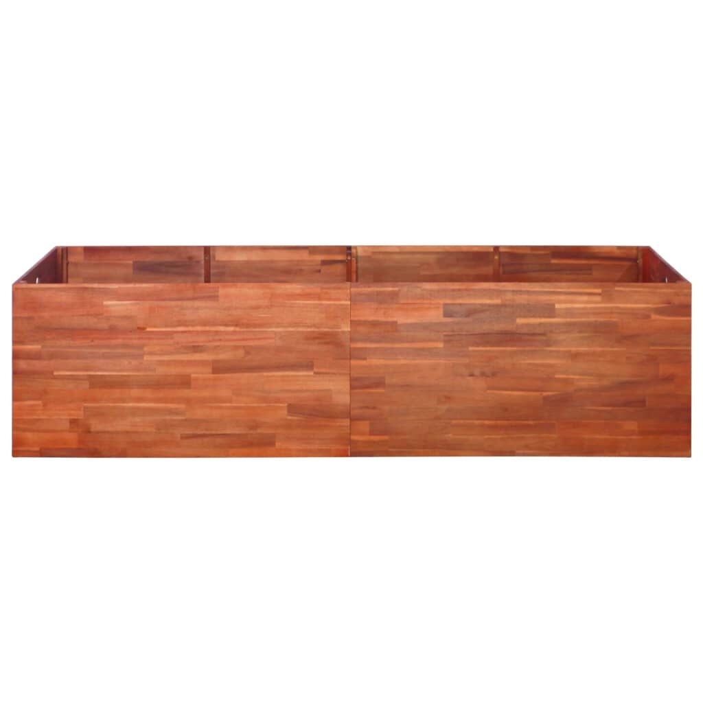 Geretourneerde Houten Plantenbak 200x50x50 cm - 35% Korting!