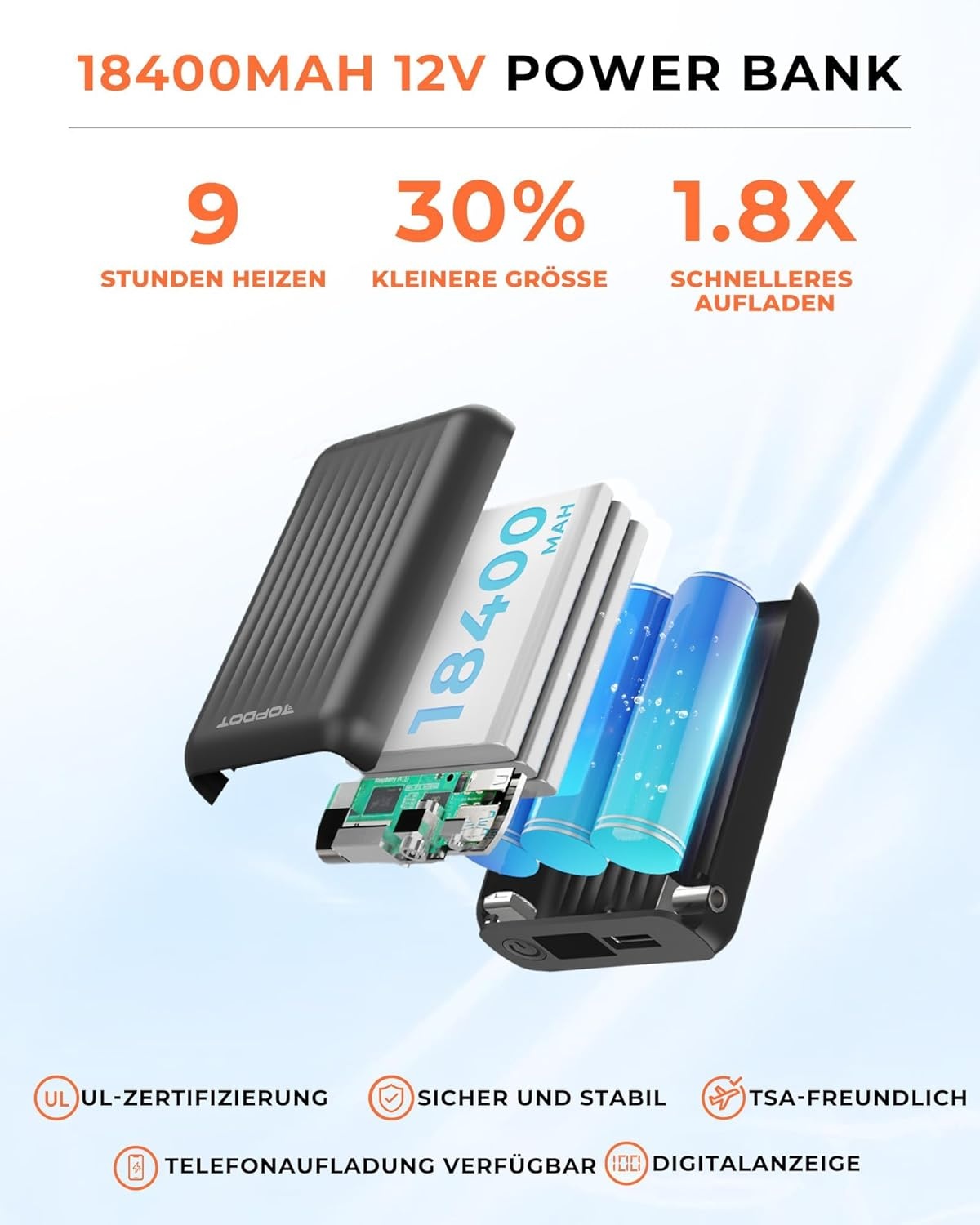 Verwarmde Dames Jas Zwart - 8 Warmtezones & Powerbank (57% Korting)