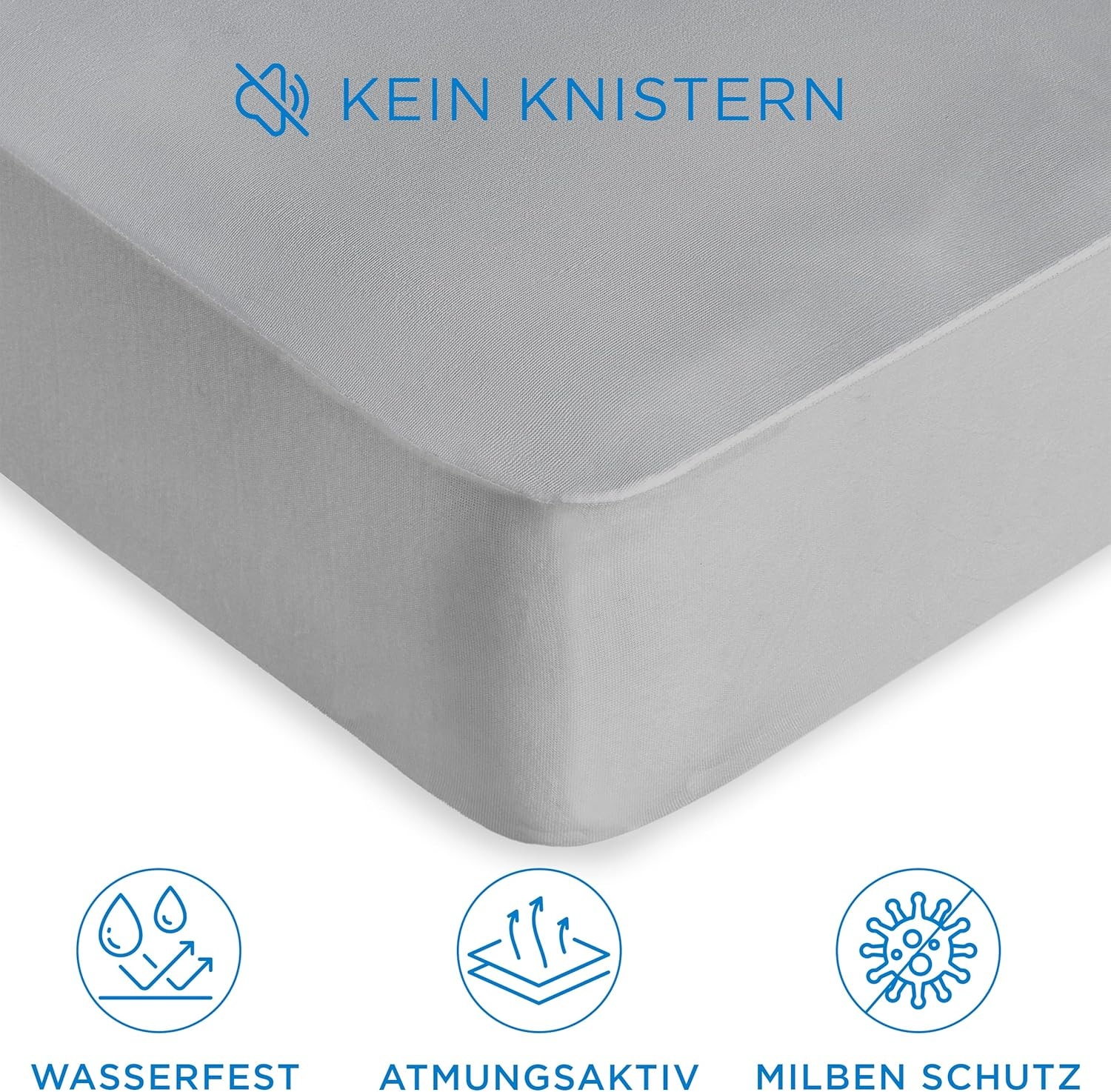 Waterdichte Matrasbeschermer 70x140cm: Ademend & Wasbaar - 49% Korting