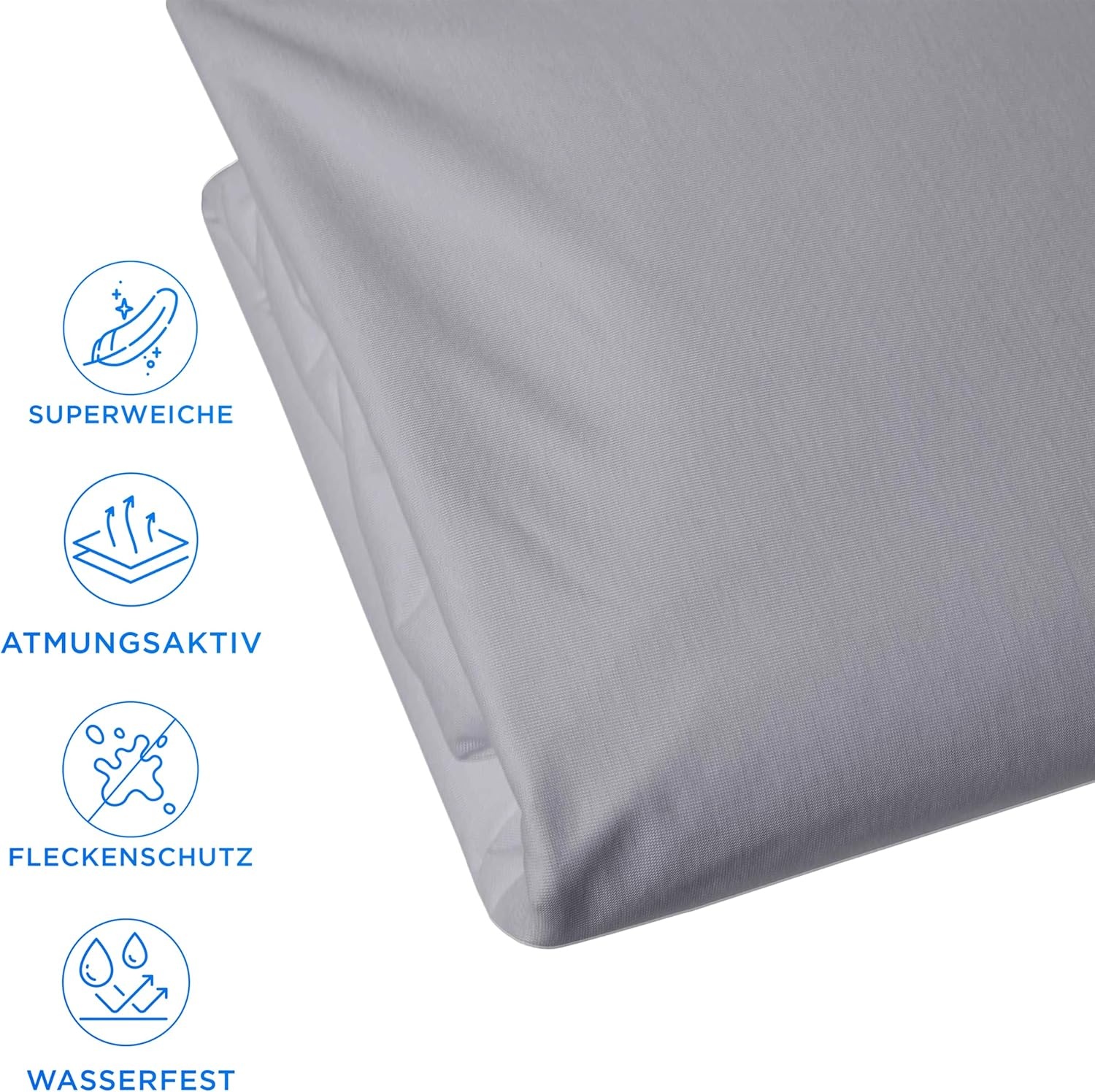 Waterdichte Matrasbeschermer 70x140cm: Ademend & Wasbaar - 49% Korting