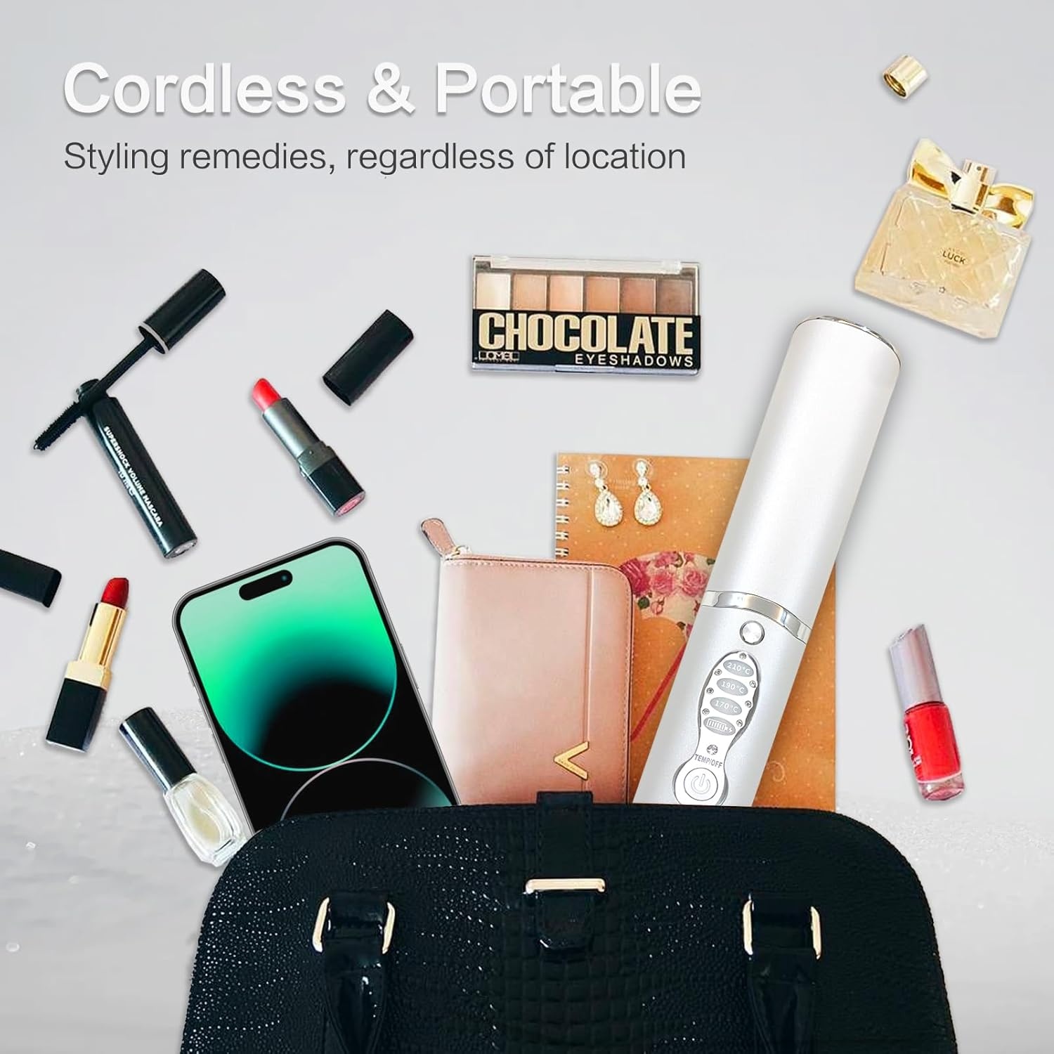 Draadloze Mini Stijltang & Krultang 2-in-1 (29% Korting)