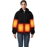 Geruite Fleece Winterjas Dames: Warm & Comfortabel (29% Korting!)