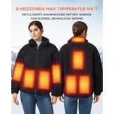 Geruite Fleece Winterjas Dames: Warm & Comfortabel (29% Korting!)