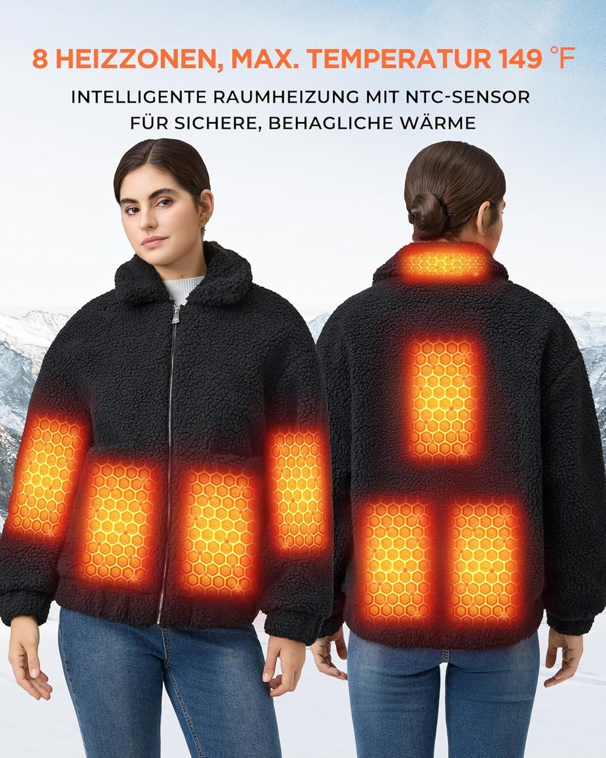 Verwarmde Fleece Jas Dames - 57% Korting