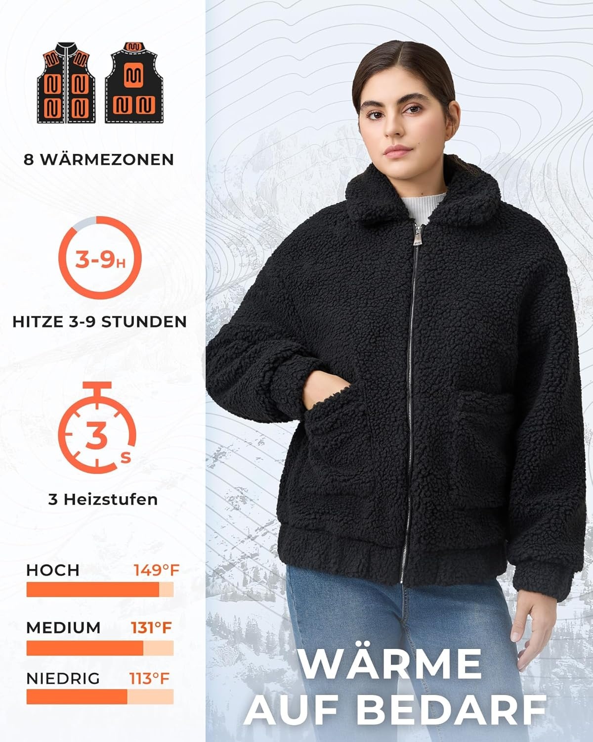 Verwarmde Fleece Jas Dames - 57% Korting