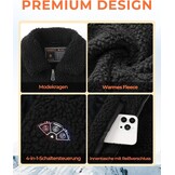 Geruite Fleece Winterjas Dames: Warm & Comfortabel (29% Korting!)