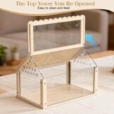 Houten Hamsterkooi 60x40x40cm (34% Korting)