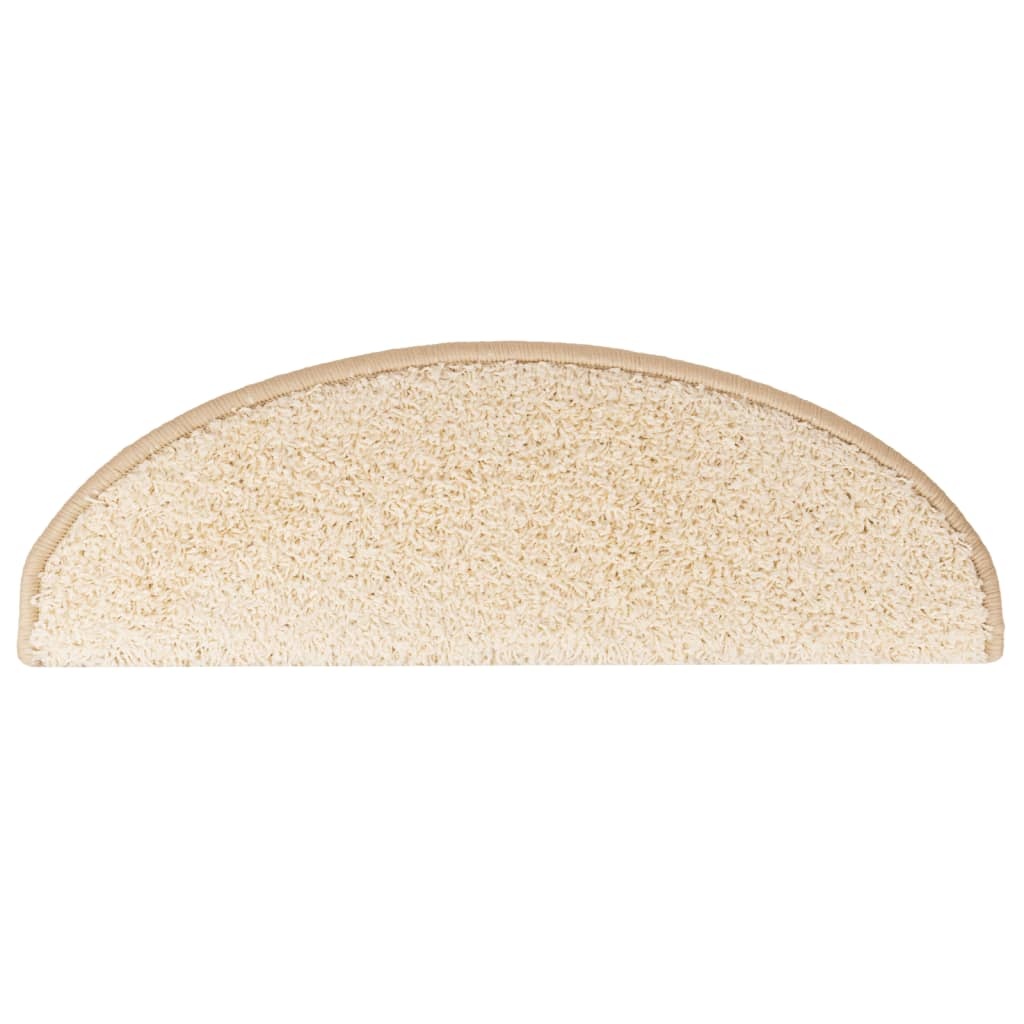 10x Crèmekleurige Trapmatten 65x21 cm - 60% Korting