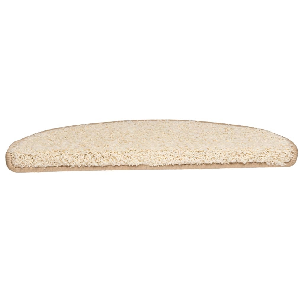 10x Crèmekleurige Trapmatten 65x21 cm - 60% Korting