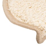 10x Crèmekleurige Trapmatten 65x21 cm - 60% Korting